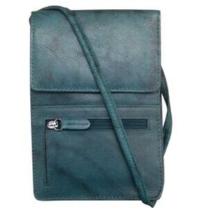 ILI RFID Leather Crossbody/Organizer